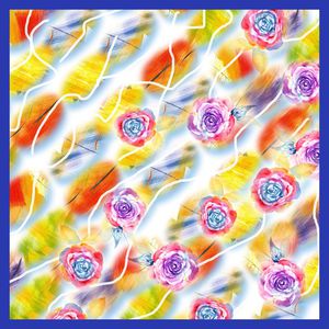 抽象印花华亿平台图片