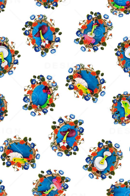 趣味印花华亿平台图片