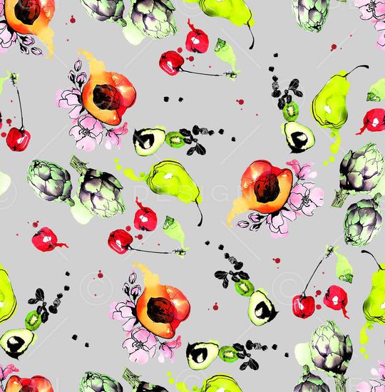 水果印花华亿平台图片