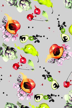 水果印花华亿平台图片