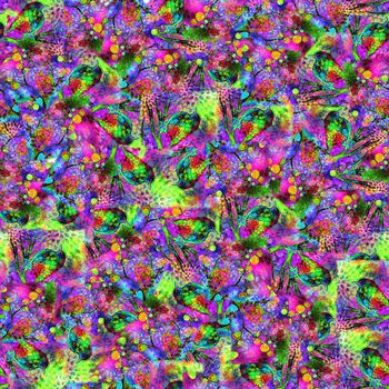 654731-抽象豹纹小鸟zi