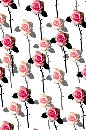 写意花卉印花华亿平台图片