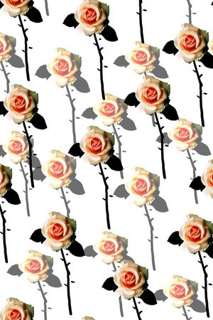 写意花卉印花华亿平台图片