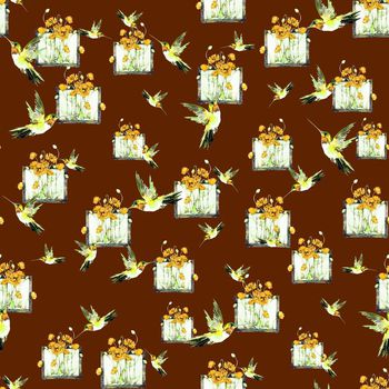 654749-花窗风鸟咔