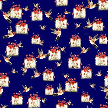 654750-花窗风鸟蓝