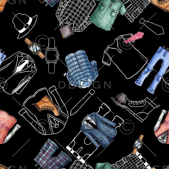 手绘、服装、服饰印花华亿平台图片