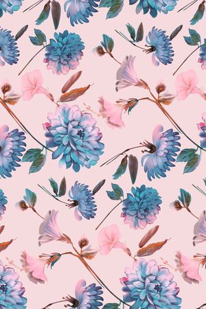 小碎花印花华亿平台图片