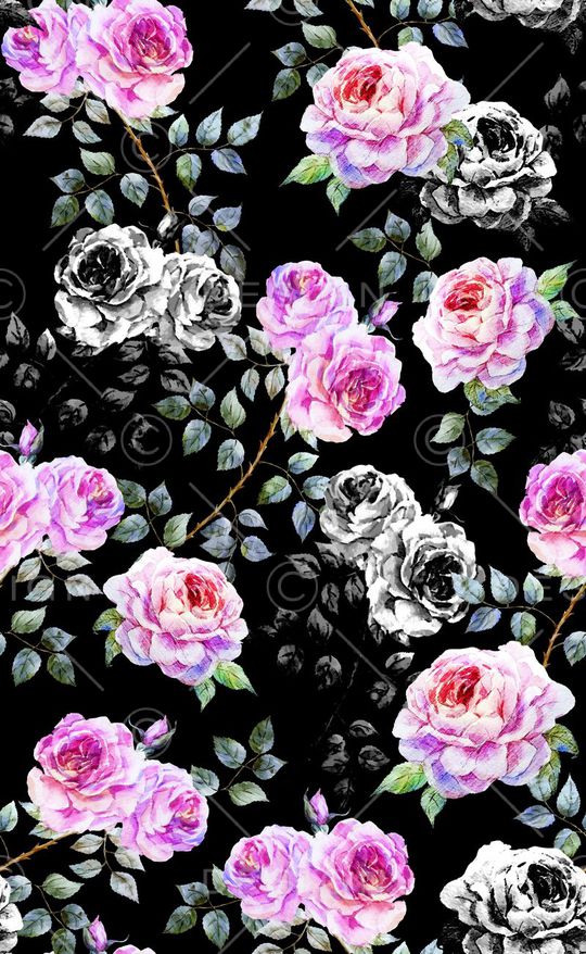 高清花卉印花华亿平台图片