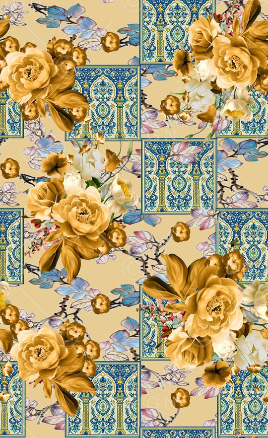 flower印花华亿平台图片