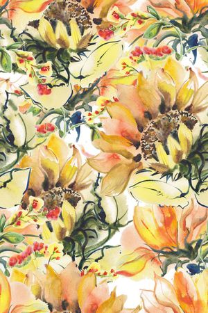 水彩印花华亿平台图片