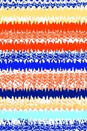 男装时尚条纹花印花华亿平台图片