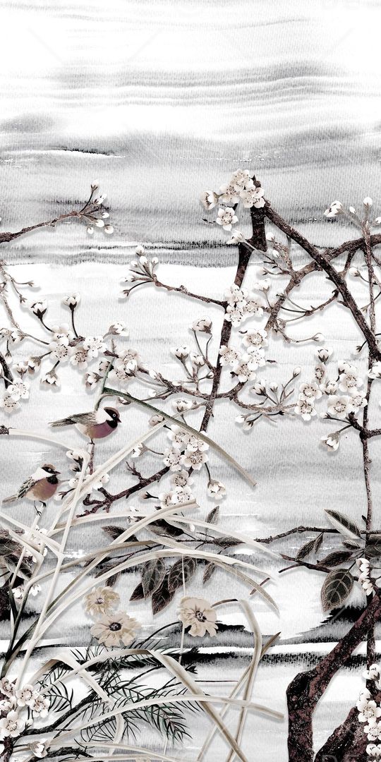 中国风印花华亿平台图片