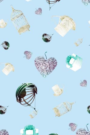 小清新印花华亿平台图片