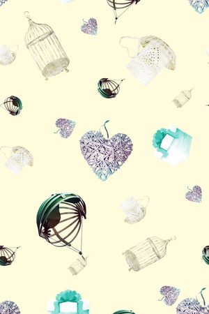 小清新印花华亿平台图片