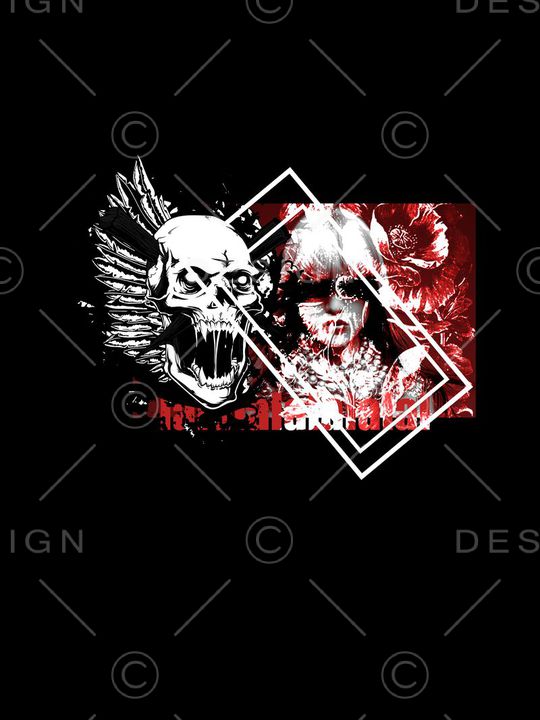 时尚潮流男装T恤定位印花印花华亿平台图片