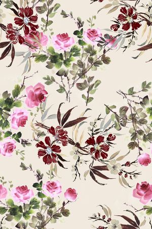 中国风印花华亿平台图片