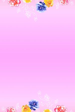 牡丹印花华亿平台图片