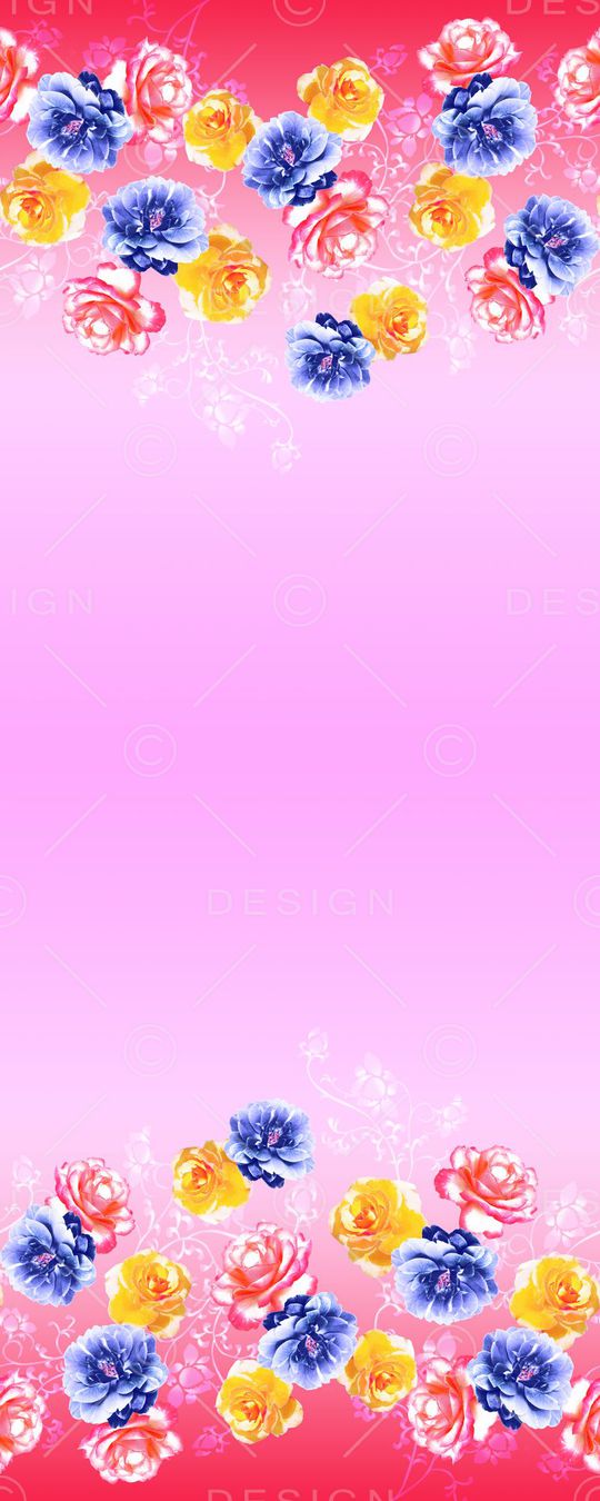 牡丹印花华亿平台图片