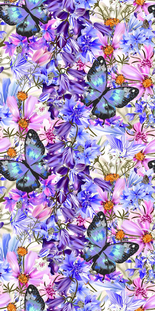 flowers印花华亿平台图片