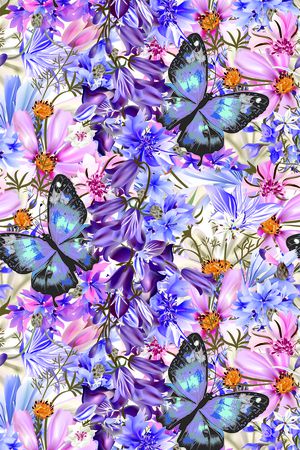 flowers印花华亿平台图片