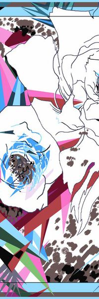 牡丹印花华亿平台图片