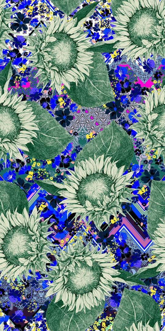 花纹印花华亿平台图片