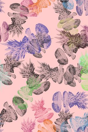 菠萝印花华亿平台图片