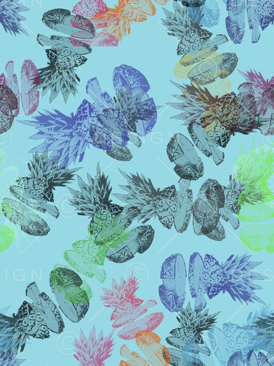 菠萝印花华亿平台图片