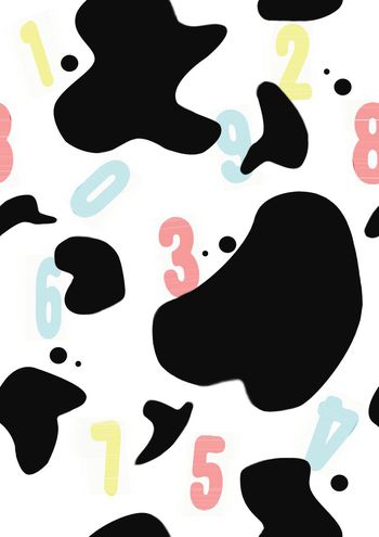 奶牛印花华亿平台图片