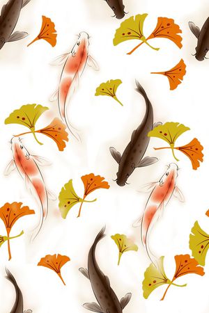 中国风印花华亿平台图片