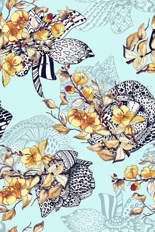 复古印花华亿平台图片