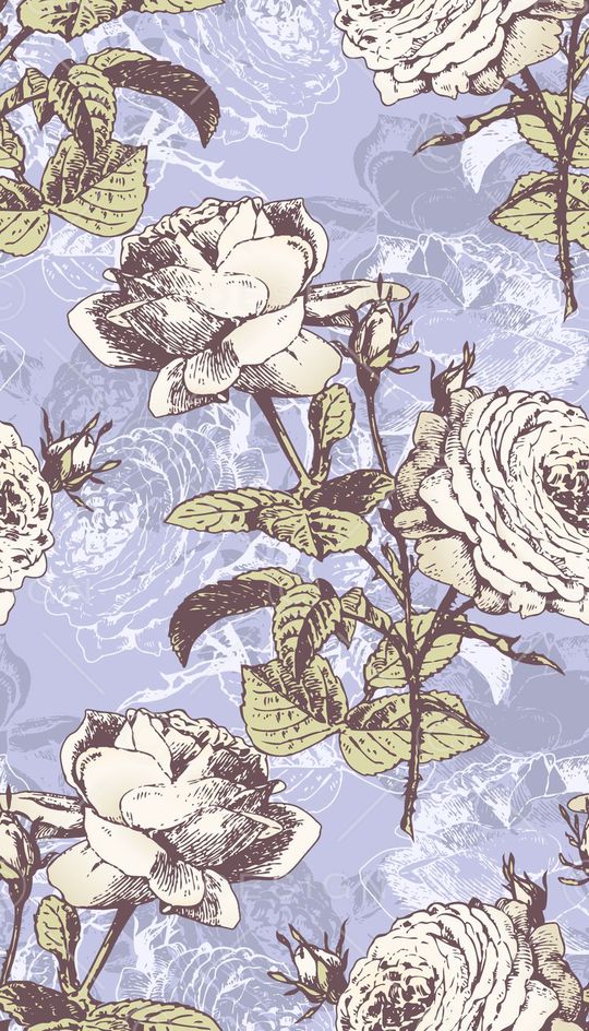 小清新花卉印花华亿平台图片