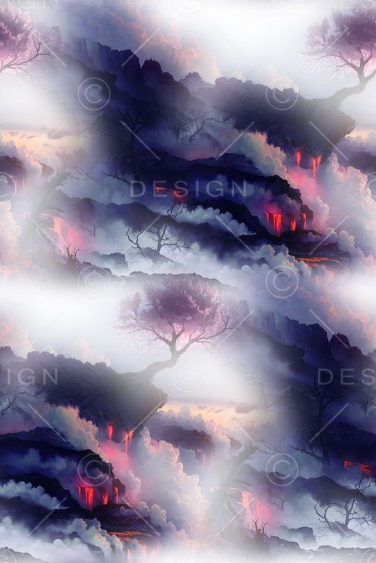 山脉印花华亿平台图片