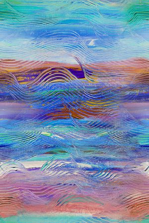 抽象印花华亿平台图片