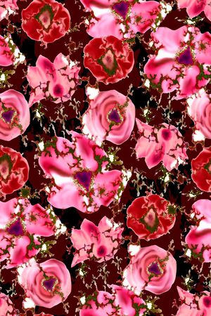 色块印花华亿平台图片