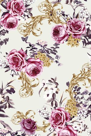 小碎花印花华亿平台图片