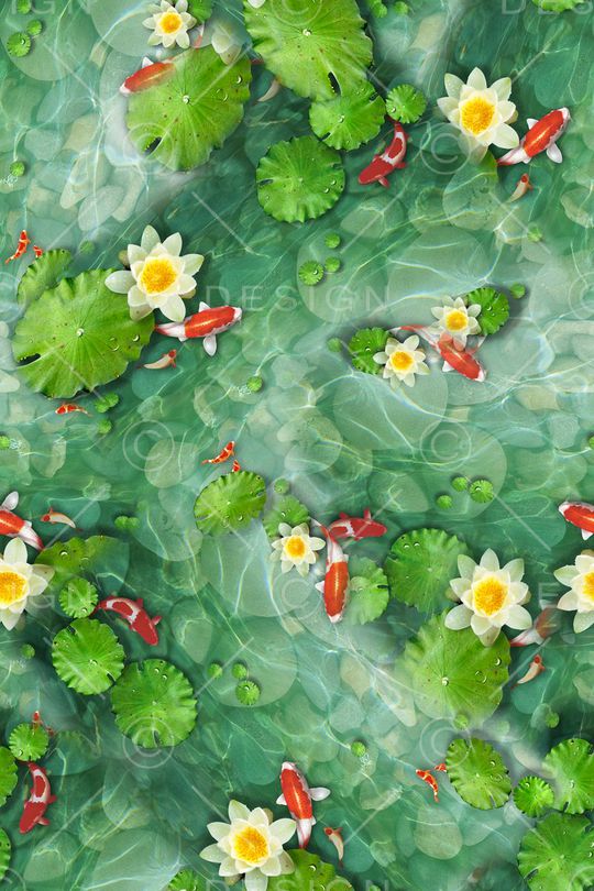 鱼群印花华亿平台图片