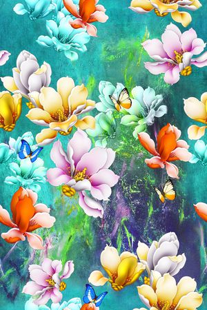 面料花印花华亿平台图片