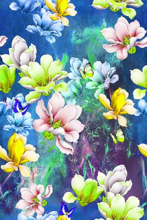 面料花印花华亿平台图片