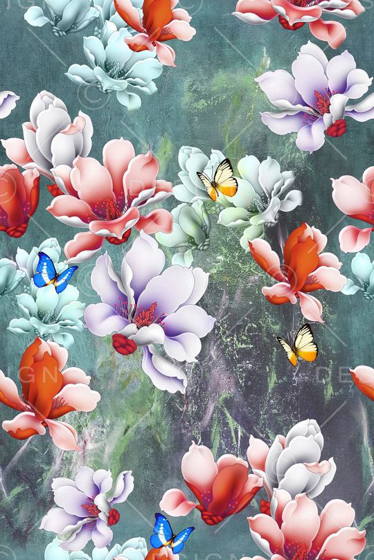 面料花印花华亿平台图片