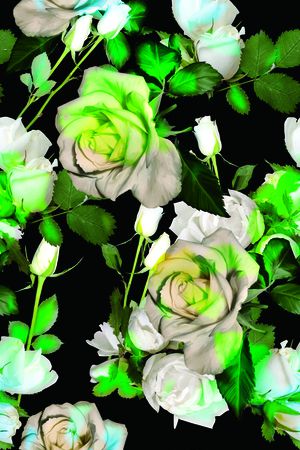 花瓣印花华亿平台图片