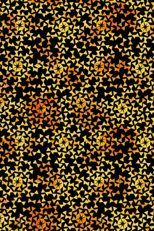 时尚三角形华亿平台印花华亿平台图片