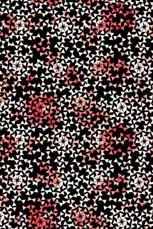 时尚三角形华亿平台印花华亿平台图片