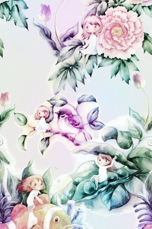 竹叶印花华亿平台图片