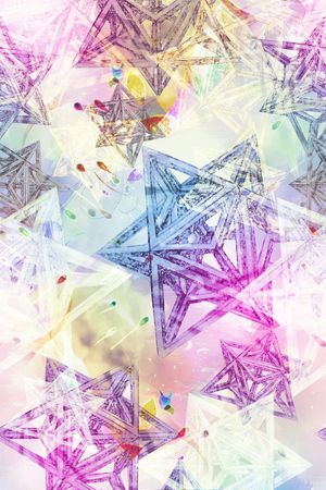 抽象印花华亿平台图片