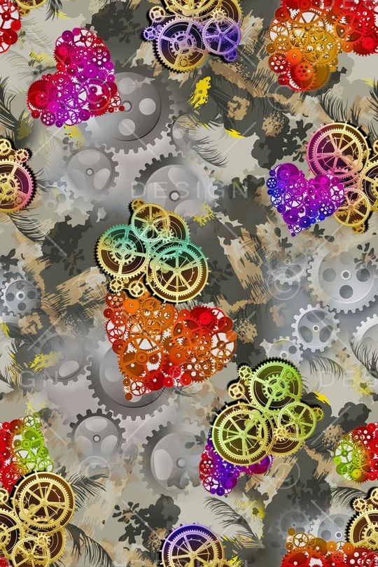 抽象印花华亿平台图片