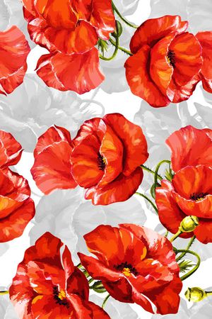 花瓣印花华亿平台图片