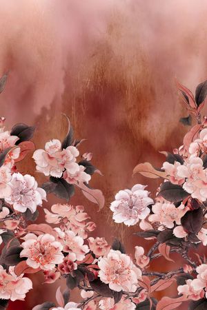 花朵印花华亿平台图片