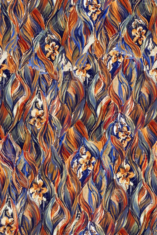 手绘印花华亿平台图片