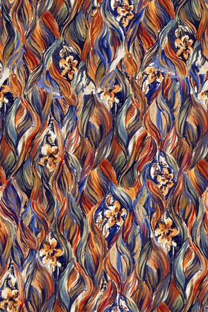 手绘印花华亿平台图片